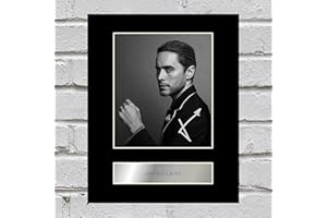 ICONIC PICS Photo dédicacée encadrée de Jared Leto