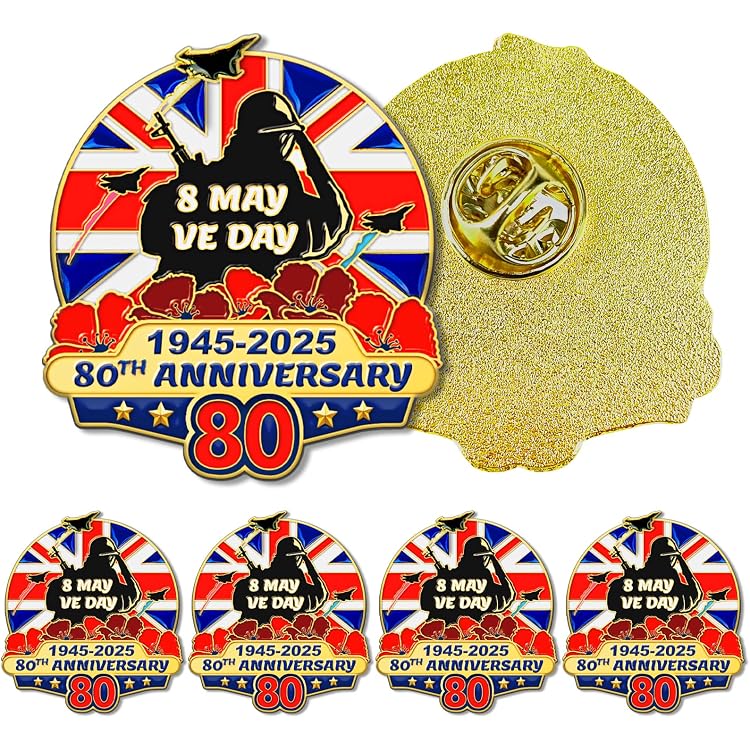 80th Anniversary 1945-2025 VJ Day Victory In Japan Sew/Iron On