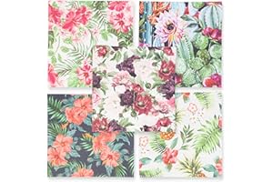 Lens-Aid Panno per la pulizia in microfibra dal design elegante: per fotocamera, obiettivo, display e come panno per la pulizia degli occhiali (panno in microfibra 20x20 cm) | Set di 5 fiori