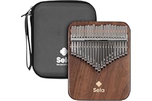 Sela Kalimba 21 Black Walnut Solid