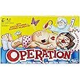 Hasbro Gaming Classic Operation Game, Electronic Board Game with Cards, Indoor Game for Kids Ages 6 and Up