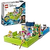 LEGO Disney L'Avventura nel Libro delle Fiabe di Peter Pan e Wendy, Set di Giochi da Viaggio per Bambini dai 5 Anni con Micro