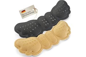 ‎SWISSBEAR SWISSBEAR Fersenpolster mit Memory Schaum 4er Set: Ultimativer Komfort & Schutz - Fersenpolster für zu große Schuhe - Fersenschutz für Schuhe, hautfreundliche