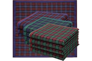 ‎BETZ Betz 12 Stück Damen Stoff Taschentücher Set Chanelle 2 Größe 30x30 cm 100% Baumwolle Farbe P Dessin 126