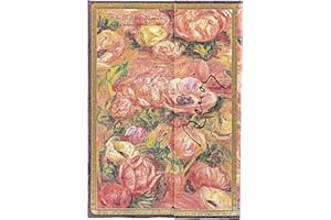 PAPERBLANKS Renoir, Letter to Morisot (1892) (Embellished Manuscripts Collection) Midi Unlined Hardback Journal (Wrap Closure)
