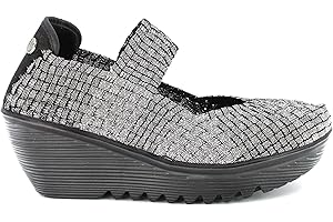 B M BERNIE MEV NEW YORK Lulia Wedge Pump Zapatillas con Planta de Memory Foam Mujer