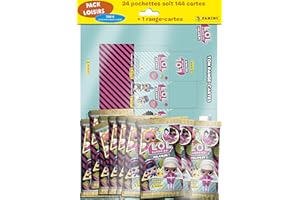 Panini France SA Packs Loisirs LOL 2 Trading Cards Pack Loisirs 2021-1 Porte Cartes + 24 Pochettes