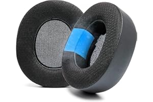 WC Freeze Nova Pro Wireless - Nauszniki z chłodzącym żelem do słuchawek Arctis Nova Pro Wireless i Nova Elite (nie pasują do innych modeli), firmy Wicked Cushions, bardzo grube | Black