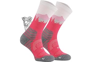 TODO BP Merino Wandersocken Herren, Damen, Kinder. Trekkingsocken Merinowolle Atmungsaktiv, Anti-Blasen - EU Produktion