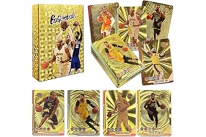 YOIMCKAY 55 pièce Cartes Basket, Sport Star, Carte Star du Basket, Carte de Joueur de Basket, Cartes à Collectionner de Basket Ball, pour Enfants, Les Fans,Les Adolescents et Les Adultes Taille 88 * 63mm