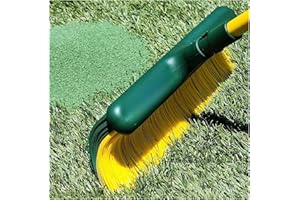 YAQOR Krallenbesen Oder Kunstrasen Besen Oder Bürste Ohne Stiel, Kompatibel Mit Universalstiel, Perfekt Für Pflege Und Reinigung Von Garten, Terrasse Und Kunstrasen.