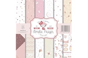 AMELIE PRAGER Set Little Girl (7 papeles) Amelie