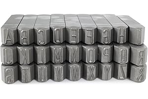 ‎DÖNGES Dönges Handschlagstempelsatz spitz, 27-teilig, A - Z, Schrifthöhe 12 mm (Schlagstempel Schlagbuchstabe)