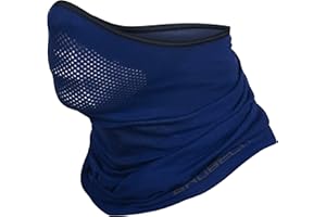 BRUBECK Cache Cou Homme Moto Tour de Cou Homme Cache Nez Hiver Homme Cache Cou Running Cache Cou Ski Accessoire Ski Respirant Élastique Femme Homme