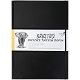 Brustro Artist's Stitched Bound Sketch Book, A4 Size, 160 Pages, 110 GSM | Ideal for Sketching, Shading, Drawing, Blending, Mandala, Fine Art, Acid Free, Portrait, Professional, Fine Art Students.