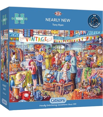 Gibsons "I Love The Country" Puzzle | 1000 Teile Mit Witzigen Cartoon-Motiven Von Mike Jupp