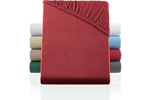 ‎BASATEX BaSaTex Flausch Feinbiber Winter Spannbettlaken für Babybetten 70x140 cm | Biber Kinder Spannbetttuch aus 100% Baumwolle Made in Green Zertifiziert | Bordeaux