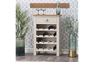 The Furniture Outlet Rutland Painted Oak Wine Cabinet