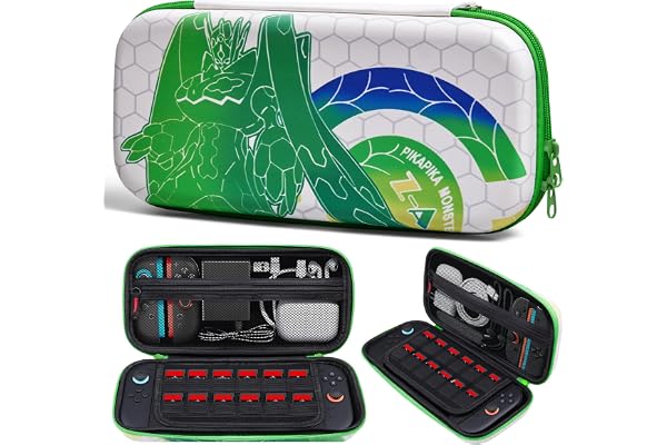 Etui Pochette Transport pour Z-A Switch 2, Pochette Housse pour ZA Switch 2, Précieuse Capacité pour 12 Jeux Cartouches Accessoire Idéal pour Joueurs Switch 2