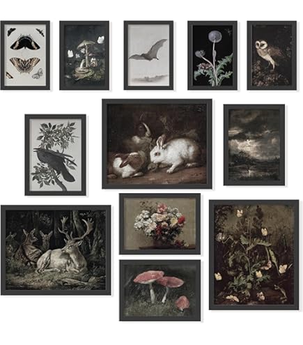 97 Decor Vintage-Poster Set – 12 Französische Landhausdrucke Für Wanddekoration Im Cottagecore-Stil