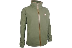 Savage Island Fleece Shooting Jacket With Pheasant Embroidery