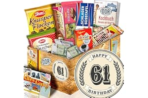 OSTPRODUKTE-VERSAND.DE Gift for 61st / Chocolate Box GDR / 61st Birthday Gifts Ideas