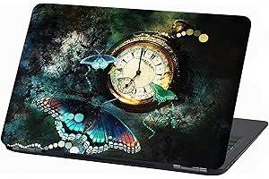 FINEST FOLIA Film Universel pour Ordinateur Portable Design Cover Housse de Protection Autocollant en Vinyle Skin Sticker adhésif (13-14″, LP34 Mystical Time)