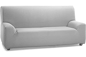 Martina Home Tunez Elastyczna Poszewka Na Sofę, Tkanina, Szary (Alma), 3-osobowy, 170 x 220 cm