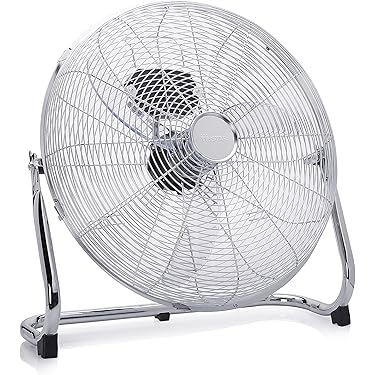 Ventilatore Da Terra Stadler Form Charly - 3 Velocit&agrave;, Argento, Design Stabile