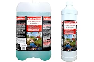 5 + 1 Litro = 6 Litro cleanprince Teichrein sin Algas Algenvernichtung Blue - Green Algae Braunalgen Estanques Algenreinigung Estanque Limpiador Teichklar Quita Algas