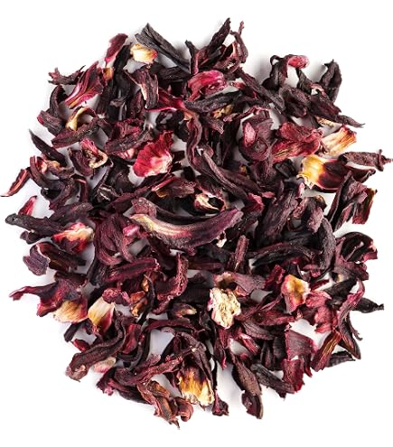 Pétales D'hibiscus Séchés 1 Kg – Karkadé Naturel Pour Infusion Et Bien-être