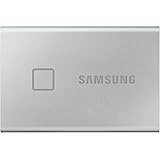 Samsung T7 Touch MU-PC1T0S/WW | Disque SSD externe portable 1 To - Sécurisation par empreinte digitale et/ou mot de passe - 1