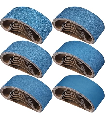 Kwb Bandes Abrasives 60x400 En Corindon Supérieur Avec Grain 150
