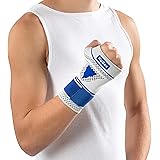 Nutrics | Aktiv Handgelenkbandage | Damen und Herren | Elastische Pelotte | Unterstützend am Handgelenk (Rechte Hand, S (17-2