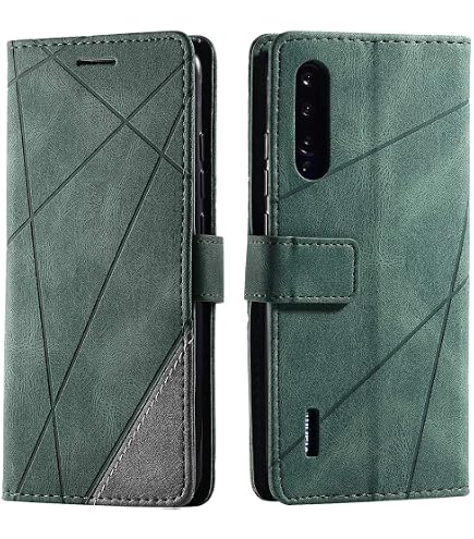 Custodia Portafoglio Con Cover In Pelle E Gel Interno Per HUAWEI P Smart FIG-LX1, FIG-L21 Ed Enjoy 7S, Flip Stand Con Slot Per Carte, Colore Nero - 2