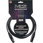 Klotz M2 MC2000 Mikrofon Kablosu Siyah 2m XLR NEUTRIK U&ccedil;lu
