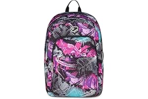 Seven Zaino Scuola Pro XXL Reversibile Detach, Viola, Zaino Doppio Scomparto, Tasca Porta PC e Tasca Porta Borraccia, Scuola Media e Superiore, Ragazza