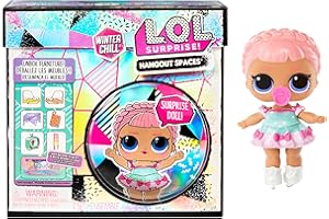 L.O.L. Surprise! LOL Surprise Winter Chill Juego de Muebles - Ice SK8TER - con más de 10 sorpresas Que Incluyen muñeca, Accesorios y Muebles - Set de Juego Plegable - Coleccionable - Edad: 4+ años
