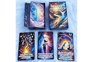 GZXINKE Talking to Heaven Oracle Deck, Oracle Cards for Beginners, Loved Ones & Pet Loss Oracle Cards, Healing, and Spiritual Messages, Mediumship for Loved Ones and Beloved Animals