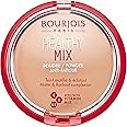 Bourjois - Cipria Compatta Healthy Mix Zero Segni di Stanchezza - Formula Opacizzante e Uniformante con Vitamine A, E e B5 - 