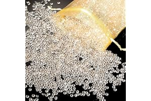 FENGCHUANG 4000 Strass Acrilici Marrone Chiaro Perfetti per Decorazioni da Tavola di Nozze, Decorazioni per Feste di Compleanno, Riempitivi per Barattoli, Artigianato fai-da-te (3 Taglie)