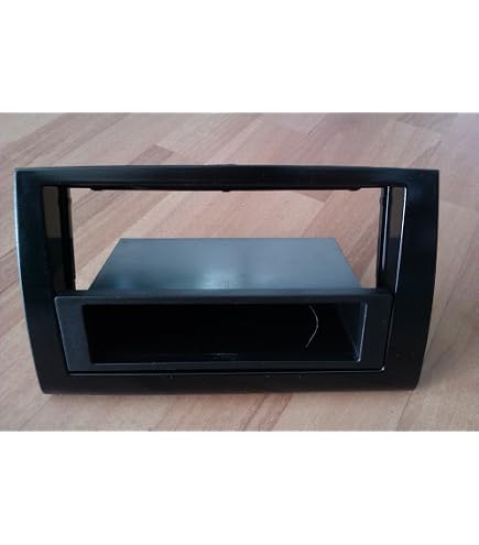 PHONOCAR 1140209 Installazione Mascherina 2 Din per Fiat Bravo 2007, ISO, Nero