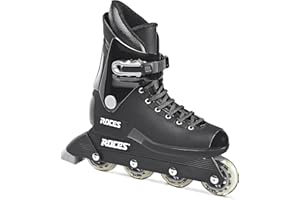 Roces FCO Inliner, Inline Roller Skates, Roller Blades, for Men and Women, Unisex, Black