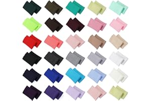 British Made Neotrims Elastic Wrist Cuffs - 2x2 Ribbing, Seamless Cuffing, Trim Sleeve Cuffs for Bomber Jackets. Black