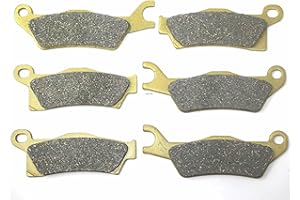 Master Chen Front Rear Brake Pads for Can Am Outlander 450 500 570 650 800R 850 1000 1000R MAX 2012 2013 2014 2015 2016 2017 2018 2019 2020 2021 2022 STD/DPS/XT/XMR/XTP/EFI FA617 FA618 Brakes MC0343