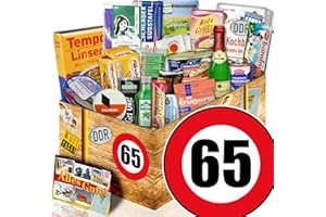 OSTPRODUKTE-VERSAND.DE DDR Geschenk/Spezialitäten Geschenk / 65 Geburtstag/Geschenkkorb Opa