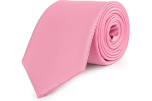 Ladeheid Cravate Large Diversité de Couleurs Accessoire Vêtement Homme KP-8 (150cm x 8cm)