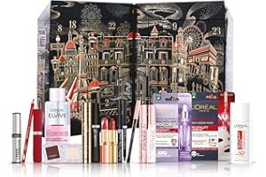L'Oréal Paris, Kalendarz adwentowy 24 dni 2024, 24 kultowe produkty do makijażu, pielęgnacji twarzy i włosów, na wyjątkowe święta i pełne niespodzianek