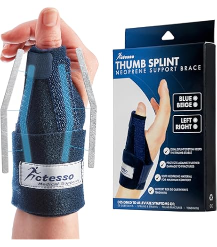 Orliman Thumb Immobilising Splint | Medically Approved Thumb Support |Breathable & Adjustable Design | Left Or Right Hand | Pain Relief For Arthritis - View #9
