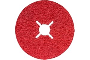 Bosch Accessories Disque abrasif sur fibres R780 Best for Metal and Inox (métal et acier inoxydable, Ø 125 mm, concrétion 50, accessoires meuleuse angulaire)